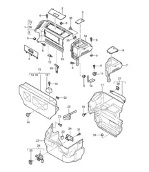 Luggage compartment 997.2 Carrera 2 2009>>