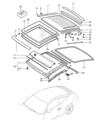 Glasdach / Verkleidungen - TARGA - 997.2 2009-12