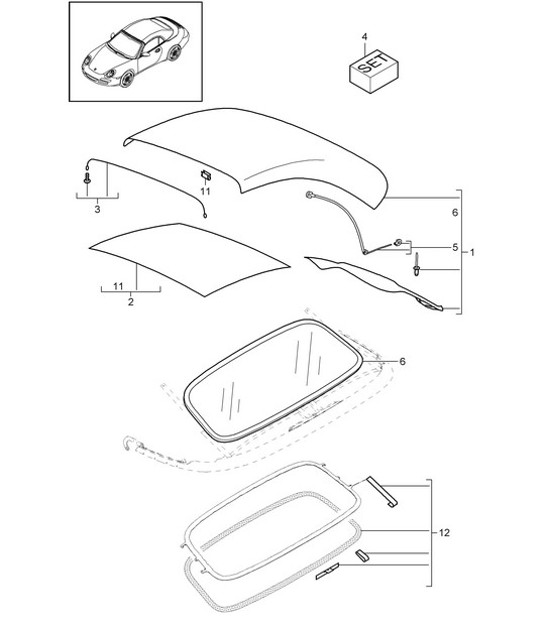 Diagram 811-020 Porsche Taycan Turbo GT mit Weissach-Paket Sportlimousine 