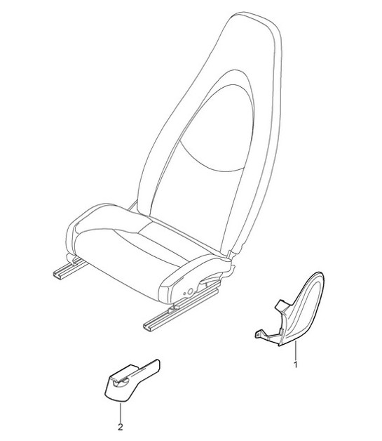 Diagram 817-000 Porsche Boxster 986/987/981 (1997-2016) Body