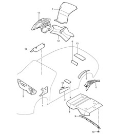 Carrozzeria / Insonorizzazione - COUPE / TARGA - 997.2 Carrera 2009-12