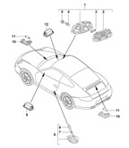 Electrical equipment 997 (911) MK2 2009-2012