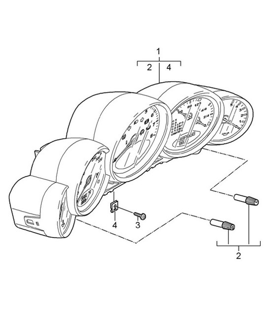 Diagram 906-002 Porsche 997 (911) MK2 2009-2012 Elektrische Ausrüstung