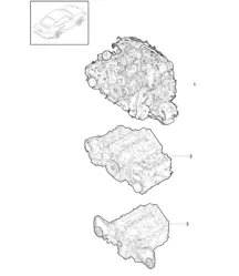 Vervangingsmotor - A170 - 997.2 Turbo 3.8L 2010-13
