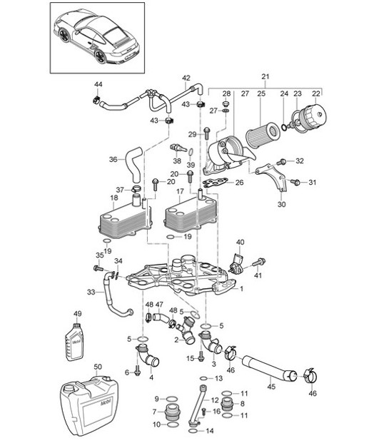 Diagram 104-015 Porsche Cayenne Turbo E-Hybrid Coupé mit GT-Paket V8 4.0 739 PS 