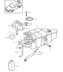 Water cooling 4 - A170 - 997.2 Turbo 3.L 2010-13