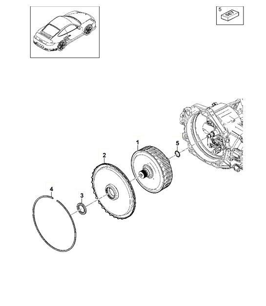 Diagram 320-010 Porsche Macan Turbo 3.6L V6 400Bhp Trasmissione