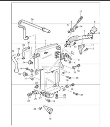 engine lubrication oil tank  for 997.1 TURBO/GT2 M97.70 2007-09 and 997.1 GT2 RS M97.70 2011
