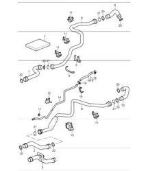 raffreddamento ad acqua - 1 - per 997.1 TURBO 2007-09