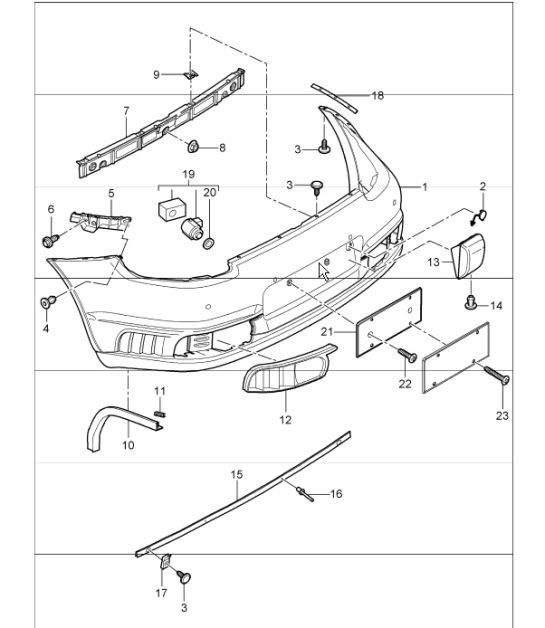 Diagram 802-06 Porsche 卡宴 E-Hybrid V6 3.0L 470Hp 