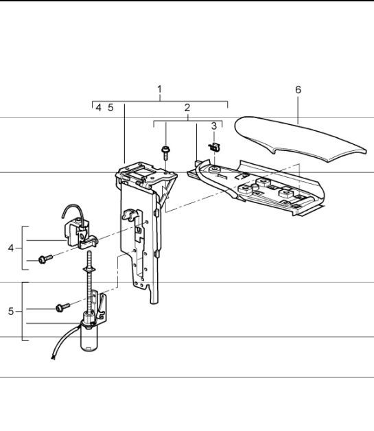 Diagram 811-11 Porsche Cayenne S V6 3.0L Hybrid 380HP Body