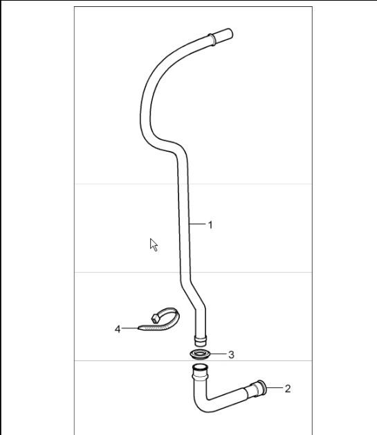 Diagram 813-10 Porsche Cayenne S V6 3.0L Hybrid 380HP Body