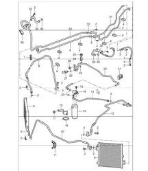 refrigerant circuit 997.1 TURBO 2007-09
