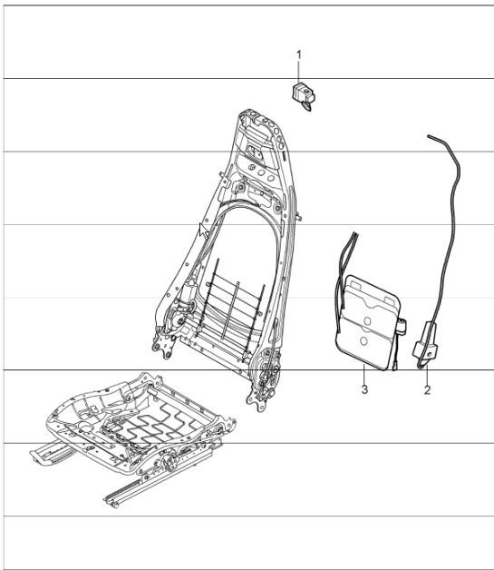 Diagram 817-07 Porsche Cayman 987C/981C (2005-2016) Body