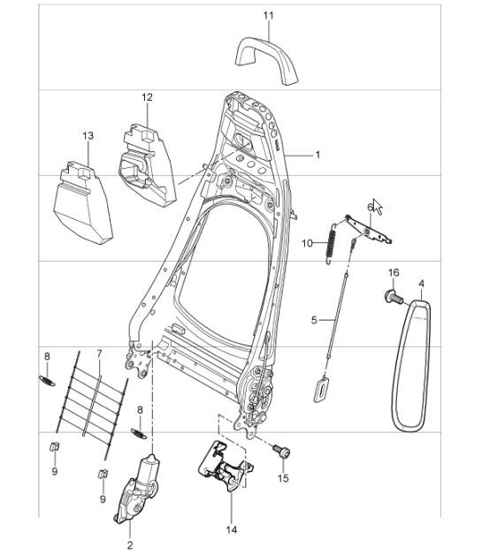 Diagram 817-40 Porsche Macan (95B) MK3 2022>> 