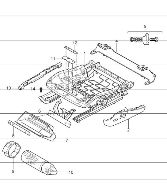 Diagram 817-50 Porsche 991 Turbo S 3.8L (560Bhp) Body