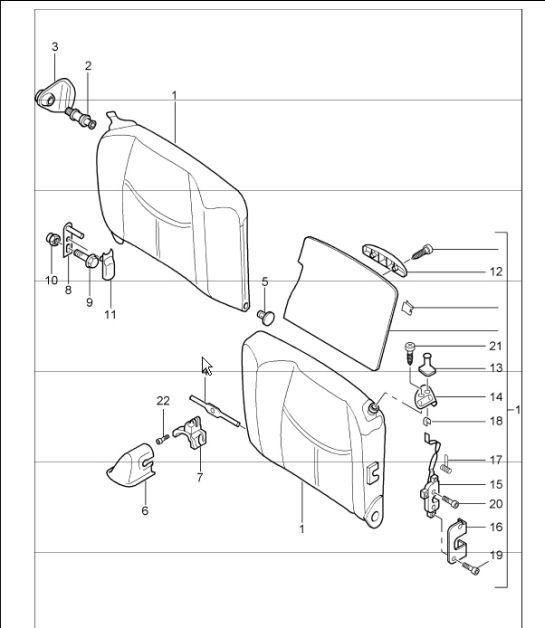 Diagram 817-70 Porsche Taycan Turbo S Cross Turismo 