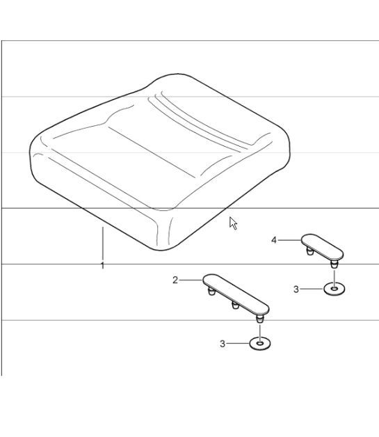 Diagram 817-80 Porsche 964 (911) (1989-1994) Body