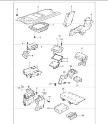 control units 997.1 TURBO 2007-09