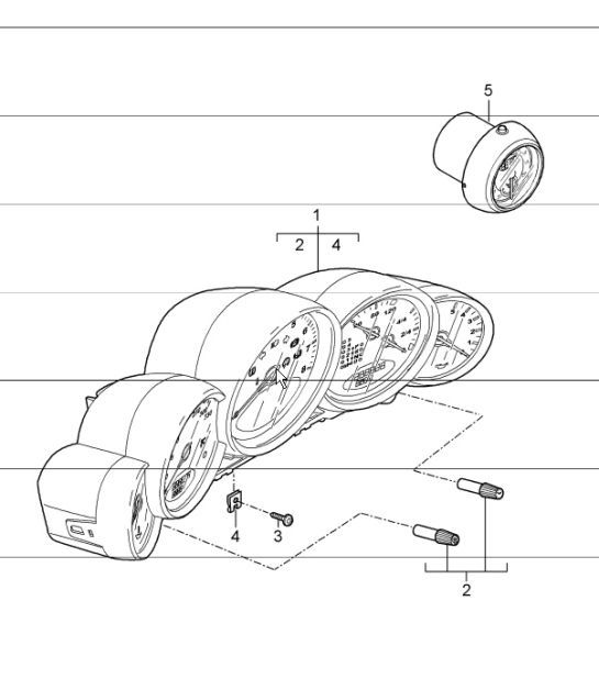 Diagram 906-01 Porsche Panamera 4 E-Hybrid V6 2,9 l 