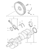 Engine Cayenne 9PA (955) 2003-2006