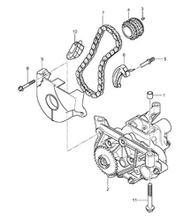 Oliepomp - M48.00 / M48.50 - 955 Cayenne 2003-06