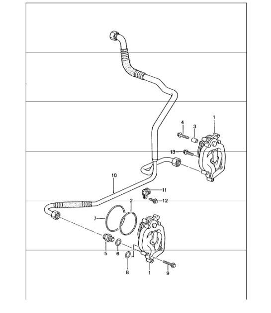 Diagram 104-20 Porsche Cayman 2.7L 987C 2006-08 Motor