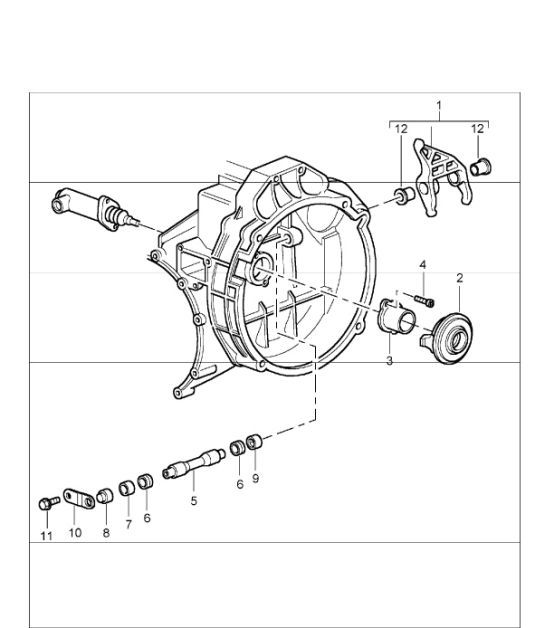 Diagram 301-05 Porsche Cayman 987C/981C (2005-2016) Transmission