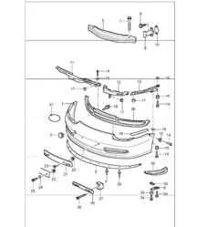 paraurti anteriore 996 GT3-1 1999-05