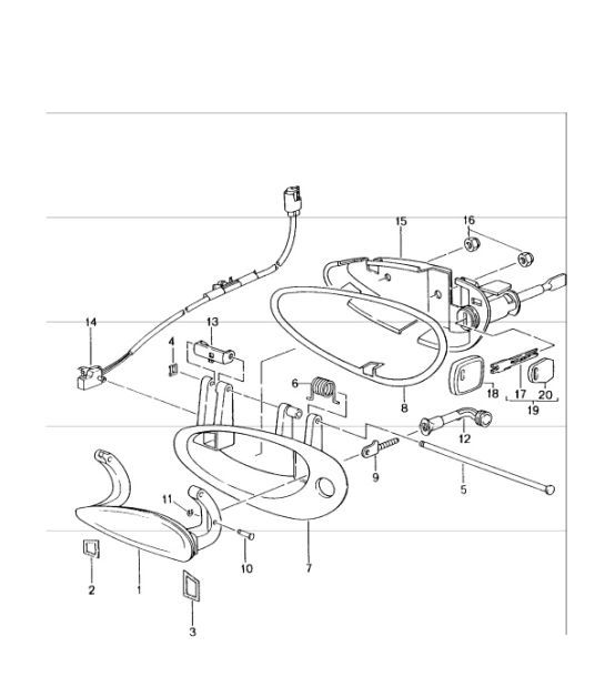 Diagram 804-20 Porsche Macan Turbo 3.6L V6 400Bhp Carrozzeria