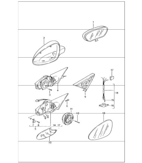 Diagram 809-10 Porsche Taycan (9J1) MK1 2020-2024 