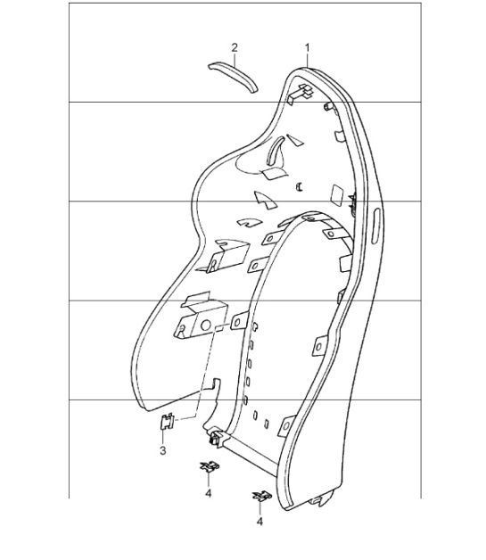 Diagram 817-30 Porsche 918 Spyder 2014-2015 