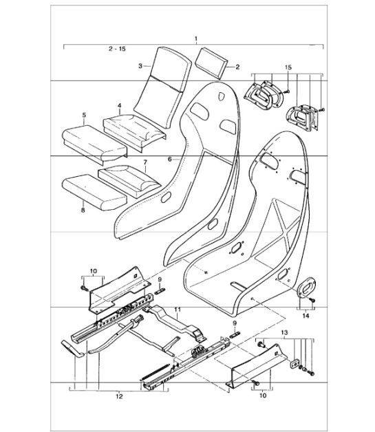 Diagram 817-90 Porsche 944 1982-1991 