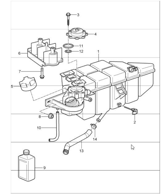 Diagram 105-20 Porsche Taycan (9J1) MK2 2024>> 