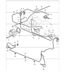 gasklephuis 997 GT3 M97.76 2007-09