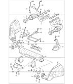 Fuel System, Exhaust System 997 (911) MK1 2005-2008