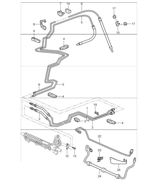 Diagram 403-01 Porsche Taycan (9J1) MK2 2024>> 