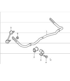stabiliser 997 GT3 2007-11 stabiliser 997 GT3 2007-11