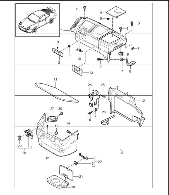 Diagram 807-01 Porsche Taycan 2020>> 