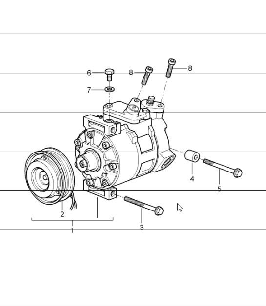 Diagram 813-15 Porsche Cayenne 3.0L Diesel 2007>> Carrozzeria