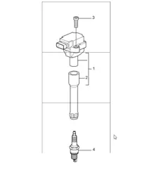 ignition system 997 GT3 2007-11