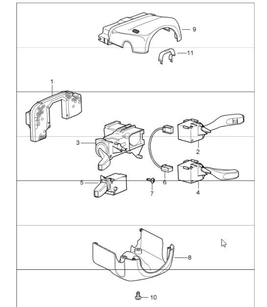 Diagram 903-10 Porsche Cayenne Coupé S V6 2.9L Gasolina 440 CV 