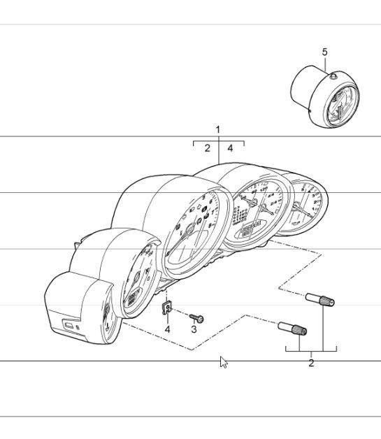 Diagram 906-01 Porsche Panamera Turbo S E-Hybrid 4.0L V8 