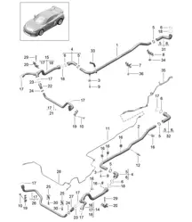 Water cooling  981C Cayman GT4 2016