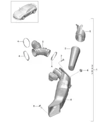 空气滤清器 981C 开曼 GT4 2016