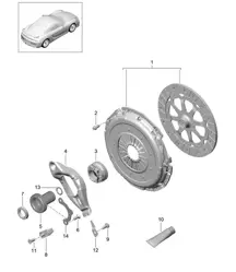 Coupling (Model: G8120) 981 Cayman GT4 2016