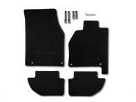1 set floor mats Black 000043153235FV