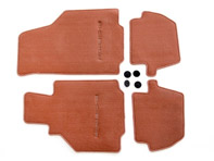 1 set floor mats Black/cinnamon brown 00004480084P11