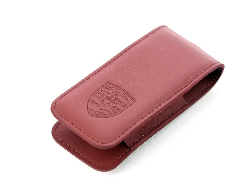 Case Key Leather Bordeaux 97004400111