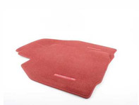 1 set floor mats Carrera Red 98704480108N43